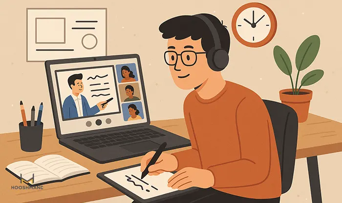 تدریس آنلاین